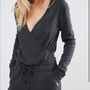 Oysho Soft Jumpsuit Dark Grey